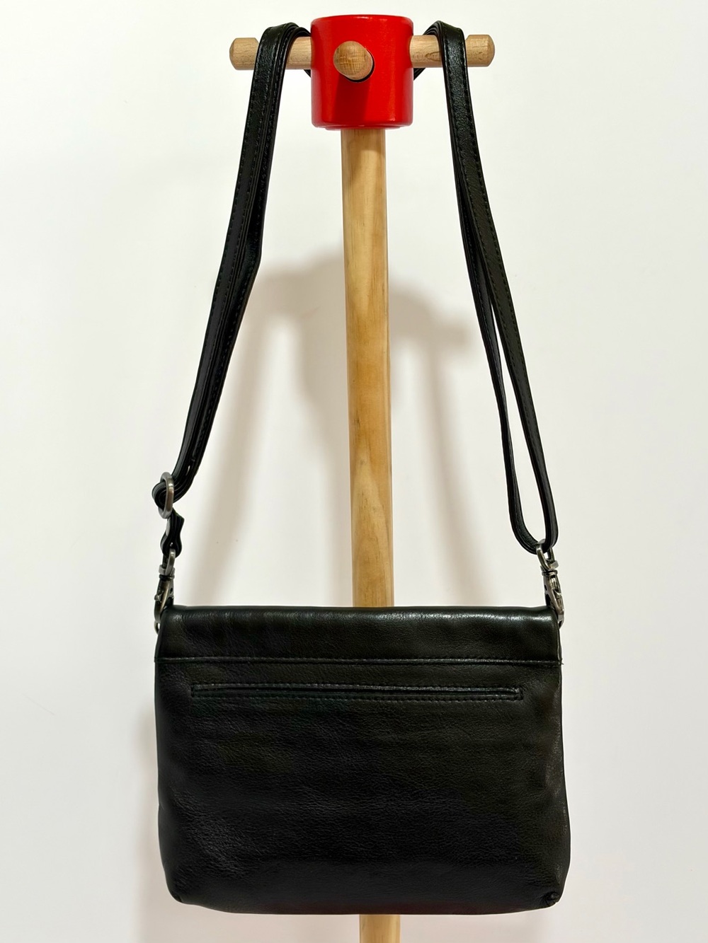 Hammitt VIP Small OG In Black Leather With Brushed Silver Hardware - Picture 11 of 16